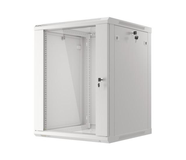Lanberg Wisząca 19" 15U 600x600mm jednosekcyjna (szara) - 455397 - zdjęcie 15